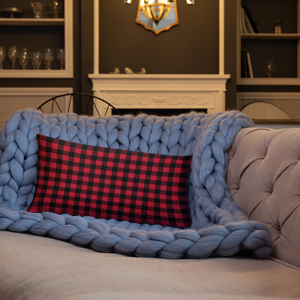 Wireframe Bear Pillow